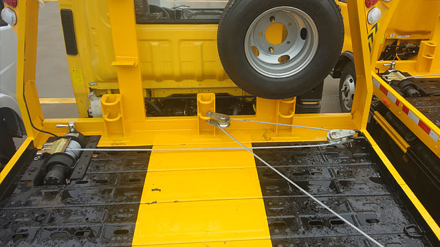 歐馬可藍牌清障車一拖二