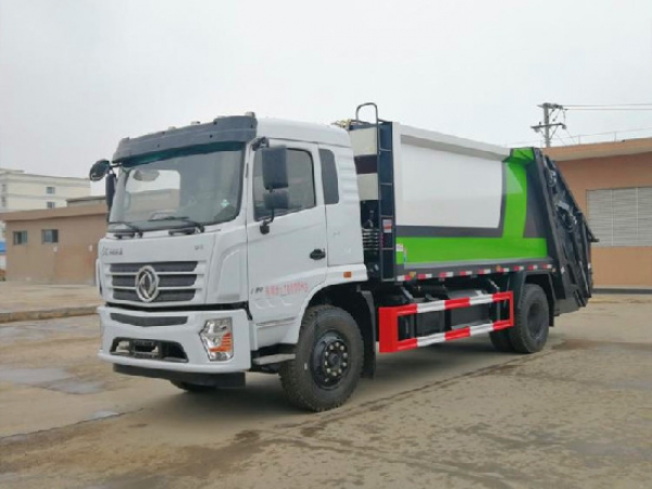 東風(fēng)專(zhuān)底國(guó)六10~14方壓縮式垃圾車(chē)