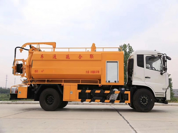 東風天錦12方清洗吸污 聯合疏通車