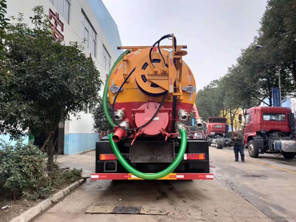 東風(fēng)天龍21方 清洗吸污車