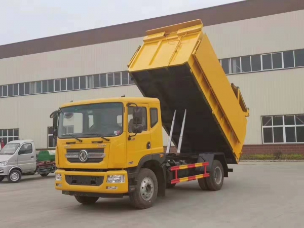 程力威牌CLW5180ZDJ6型壓縮式對接垃圾車