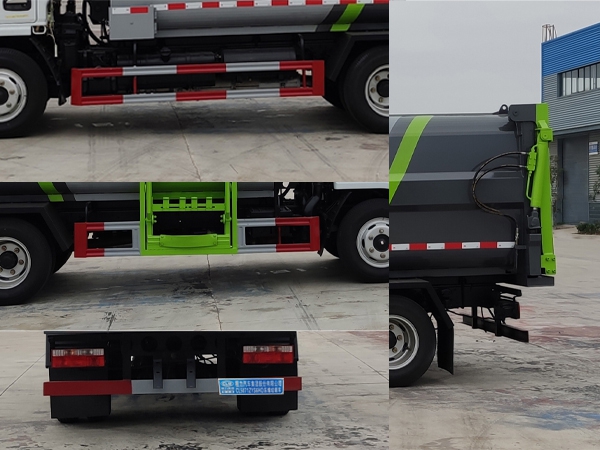 東風小多利卡國六7.5方側(cè)裝壓縮垃圾車