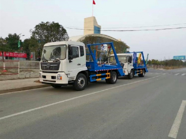 東風天錦國六8~12方擺臂式垃圾車