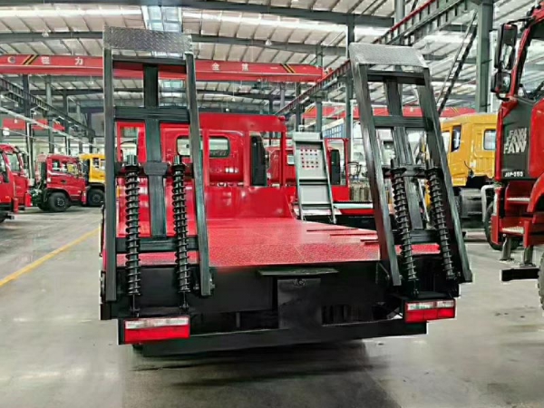 (國六)湖北大運G6黃牌平板車