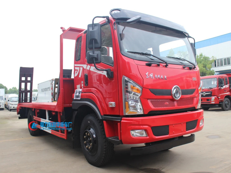 國六東風D1平板拖車