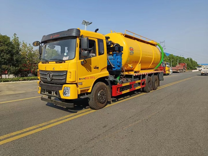 東風(fēng)后八輪22方管道疏通車